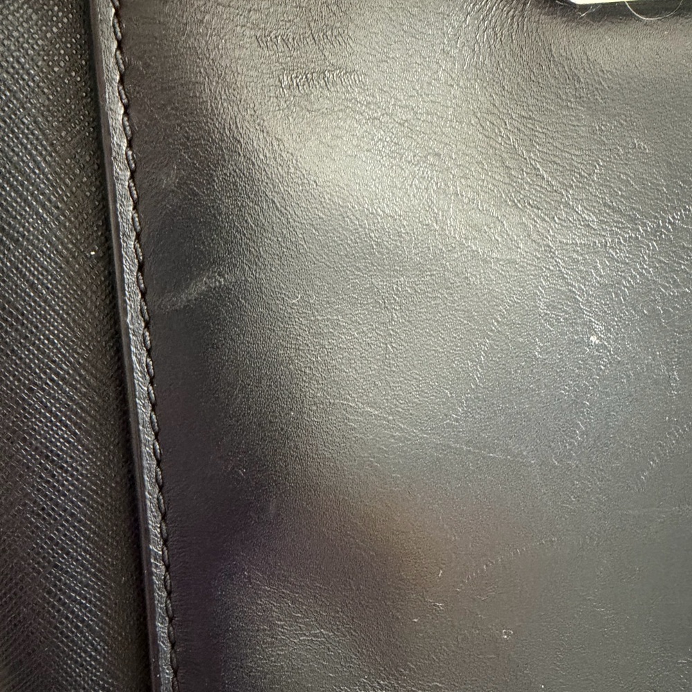 Michael Kors Black 3 in 1 Selma Leather Satchel with Combo Chain & Leather Strap - Picture 15 of 16